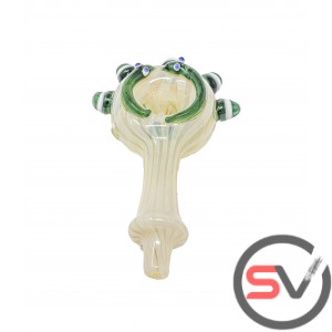 SEA CIRCLE GLASS HAND PIPE 5inch